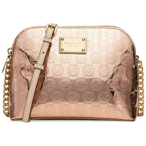 michael kors chrome and rose gold|Michael Kors crossbody rose gold.